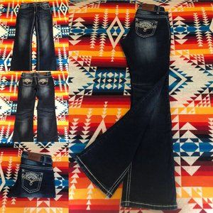 Dark was Janie jeans